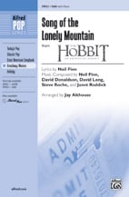 Song of the Lonely Mountain SAB choral sheet music cover Thumbnail